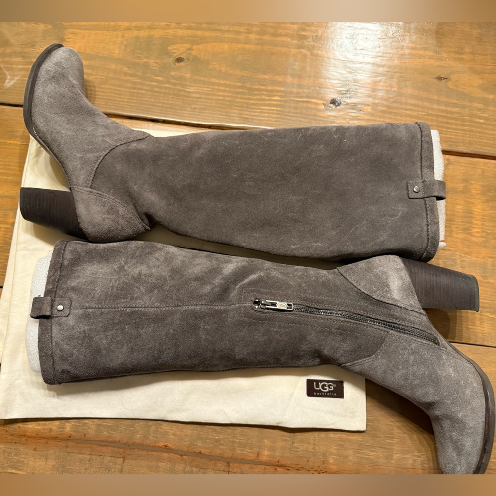 UGG Women's Charcoal Tall AVA Boots